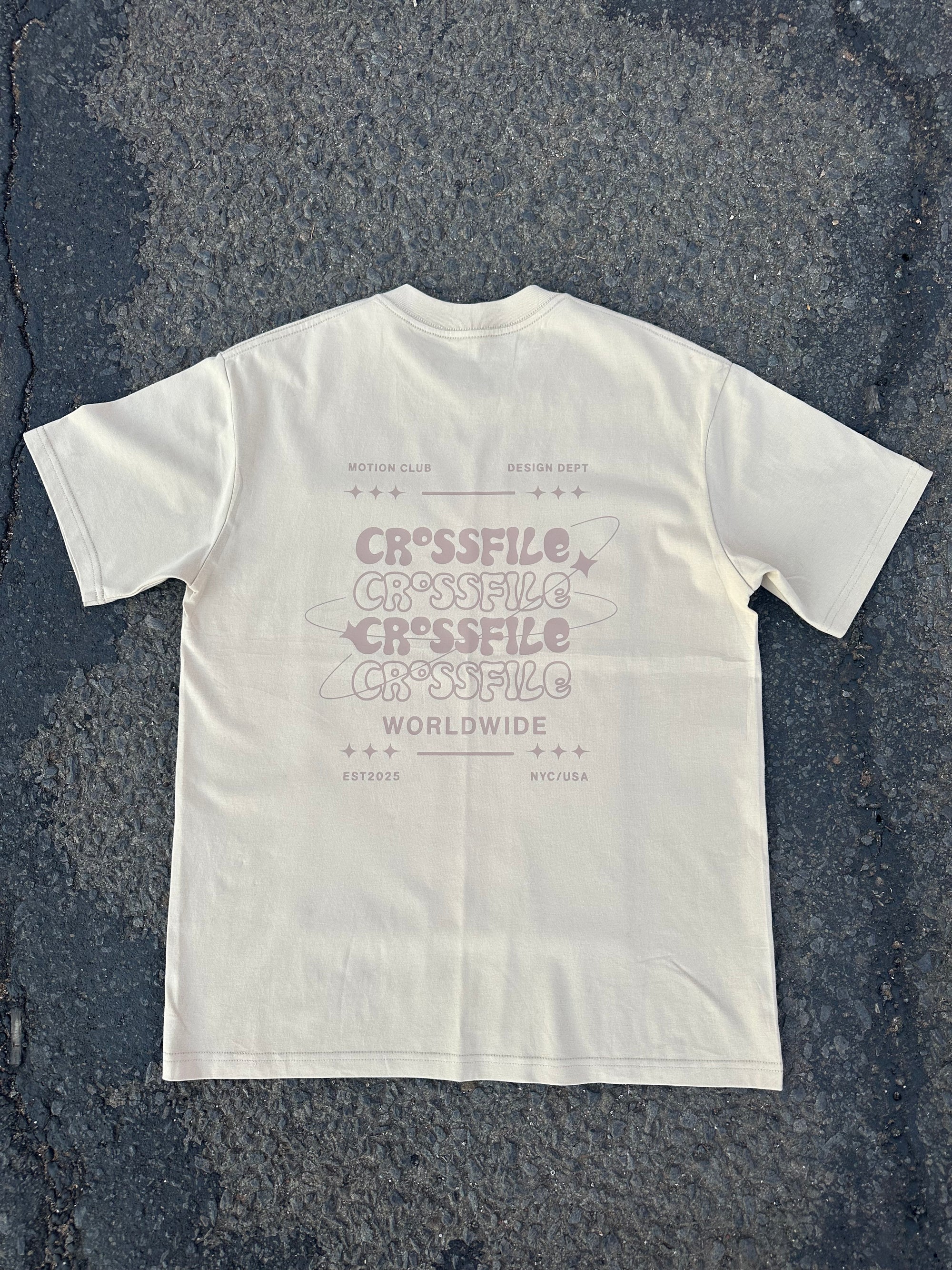 A Star-powered CROSSFILE tee