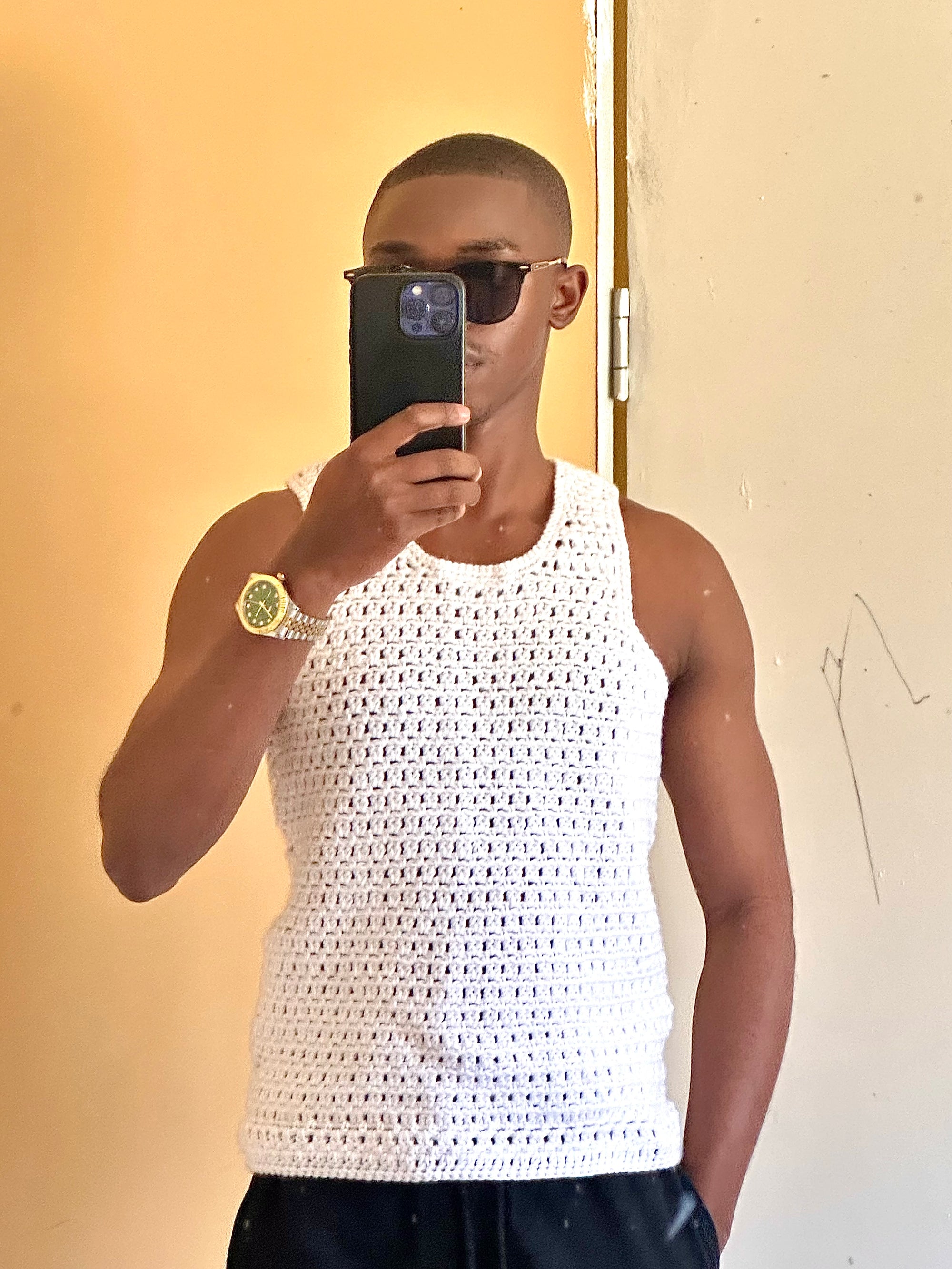 Crocheted Summer vest