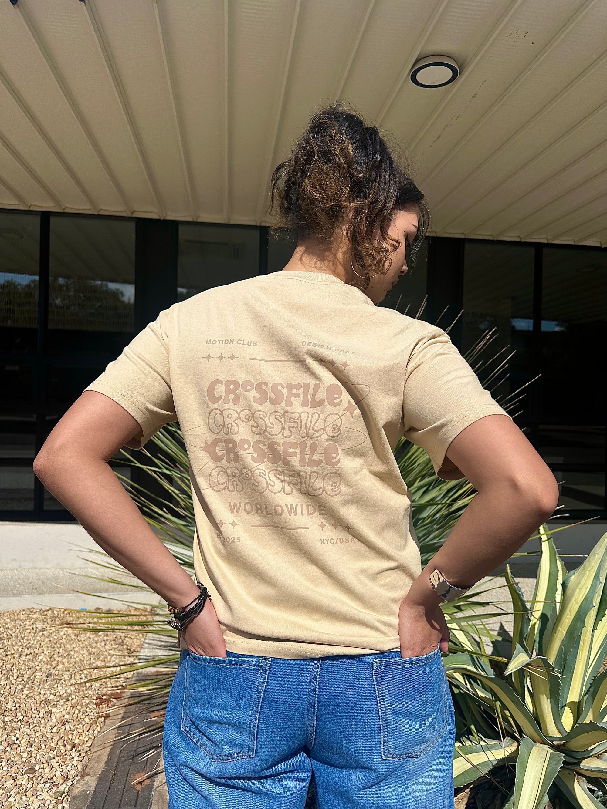A Star-powered CROSSFILE tee