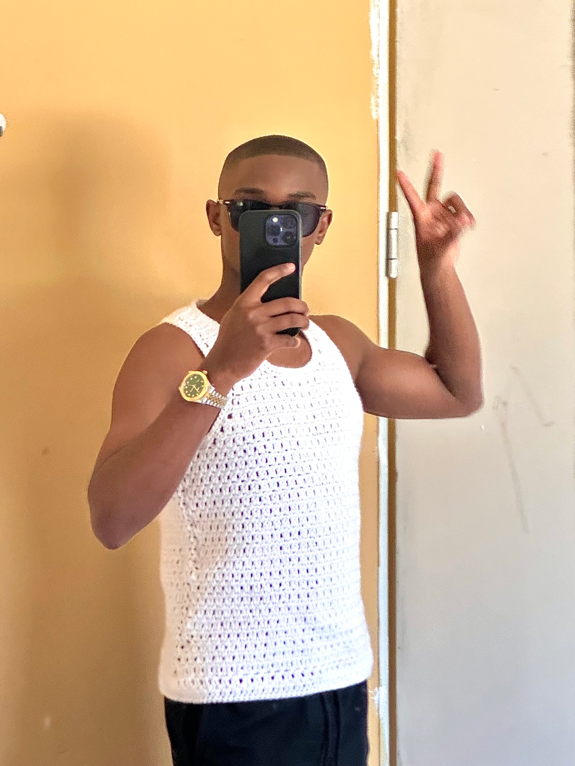 Crocheted Summer vest