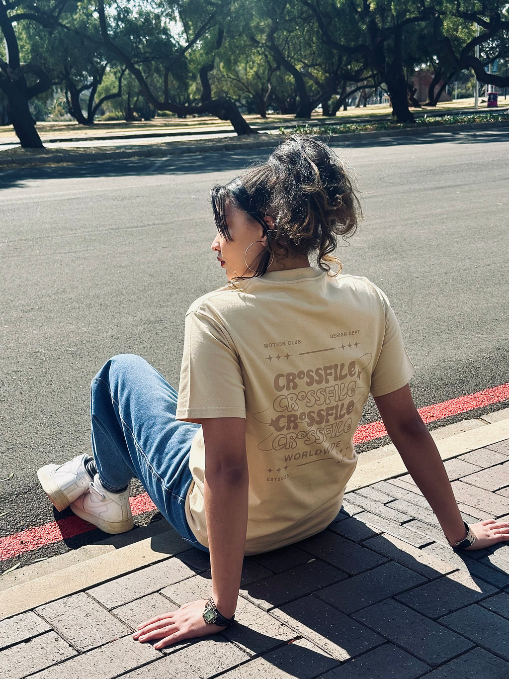 A Star-powered CROSSFILE tee