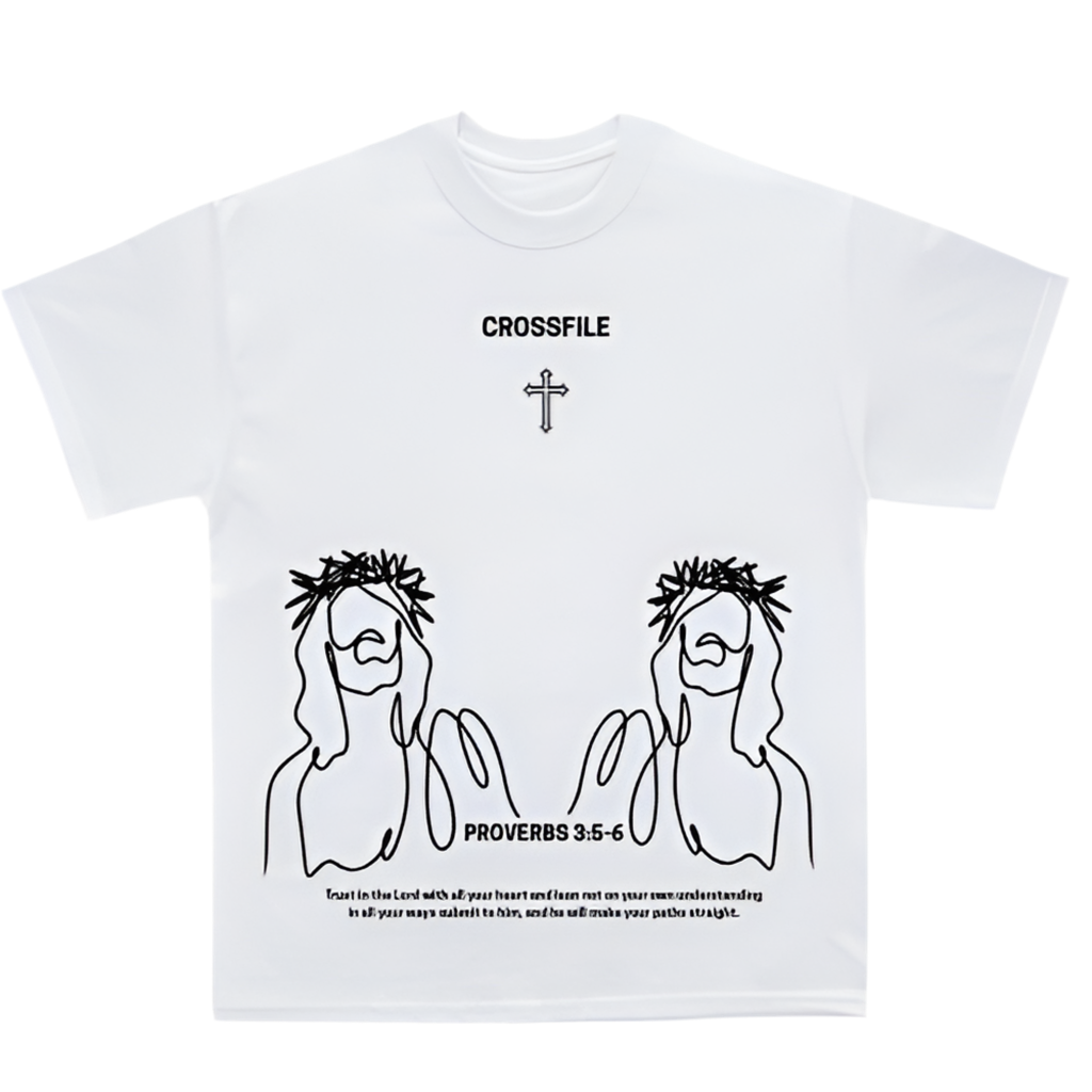 A CROSSFILE Jesus tee