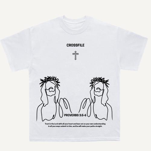 A CROSSFILE Jesus tee